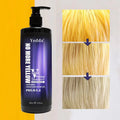 YEDDA Purple Shampoo Neutralizes Brass Removes Yellow Deeply Conditioning Repairs and Brightening purple Shampoo