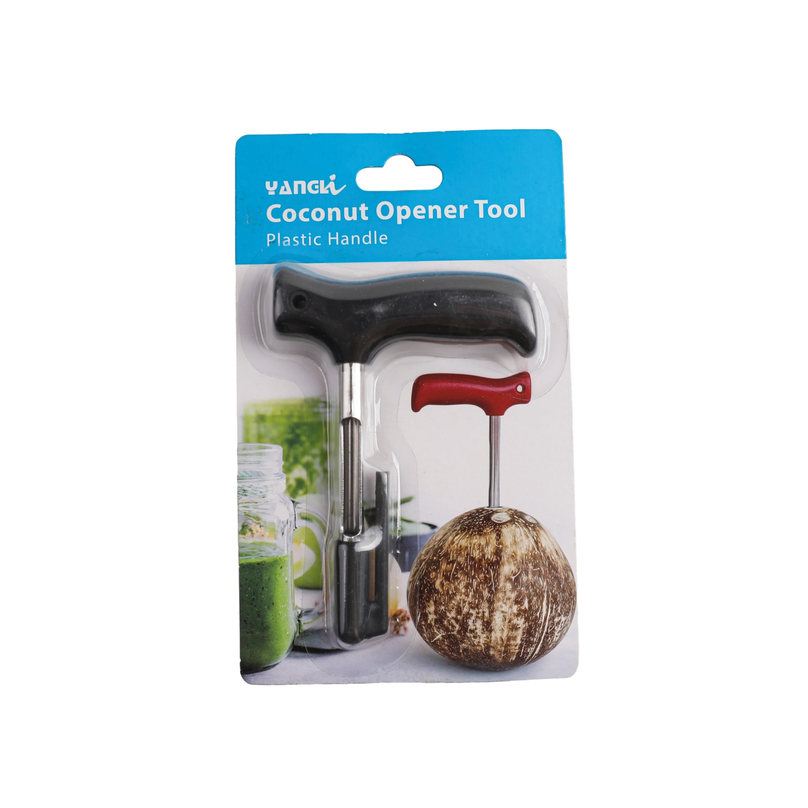 Wholesale Oem Custom Logo Stainless Steel Convenient Easy Open Fruit Tool Coconut Opener Tool