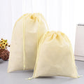 Wholesale Eco-friendly Hotel Laundry Bags Reusable Non-Woven Drawstring Vintage Style Portable Feature Cheap
