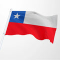 48h Fast Delivery Promotional Product 3x5 Ft Chile Flag 100% Polyester Chile Flag With Brass Grommets Chile Flag