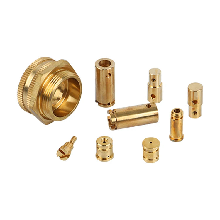 Custom Machining CNC Auto Lathe Turned Machinery Brass Pin Mechanical Parts Service