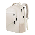 Executive White Rainproof Stitch Workout Tech Laptop Bag for Courier Technician with Usb Charger