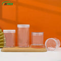 Instock Food Perserving 50/80/100/120/150/180/200/250/300/400/500ml Plastic Cans Dried Fruit Food Plastic Jars with Lids