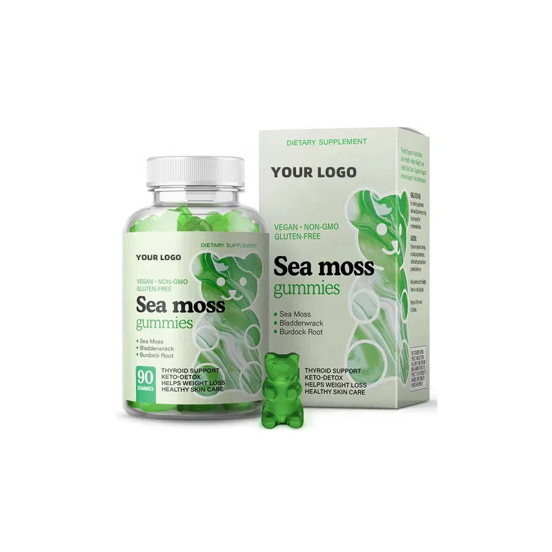 Healthcare Supplements Seamoss Gummies Vegan Sea Moss Gummies