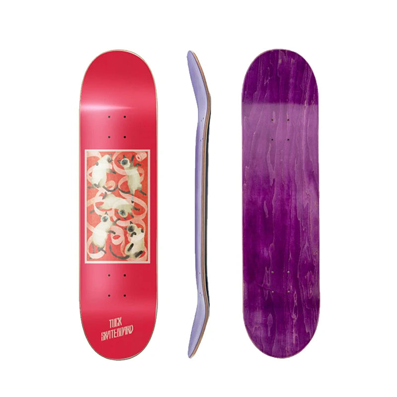 RTS 7 Ply Canadian  Maple Wooden Skateboard Deck  Skateboard Decks