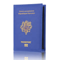 Wholesale  Designer Fashion Thin Slim PU Leather Wallet Women Family France Passport Cover
