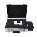 Silver Briefcase Aluminum Hard Case with Foam Small Equipment Tool Box