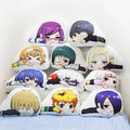 Factory OEM Service Custom Printed Anime Animal Shaped Knitted 100% Polyester Sofa Cushion Covers Zipper Closure for Home Decor