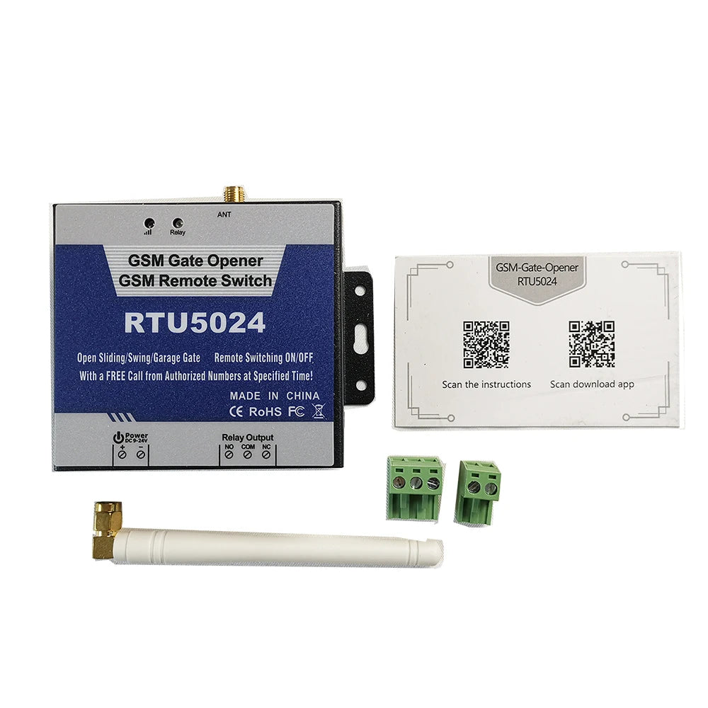 Smart RTU5024 2G GSM Gate Opener Gsm Gate Opener Access Control  Relay Switch