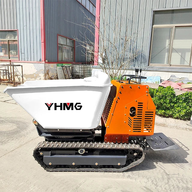 Mini Dumper Crawler Dump Truck Self Loading Loader Lifting 1200kg Rotate 260 Degrees for Industry and Agriculture