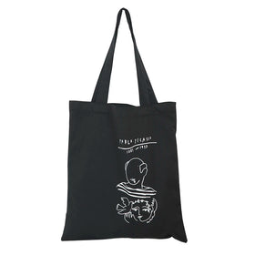 8oz Custom Logo Letter Silk Screen Printed Tote Bags Organic Cotton Canvas Handled Promotional Supermarket Travel Outdoor Gift