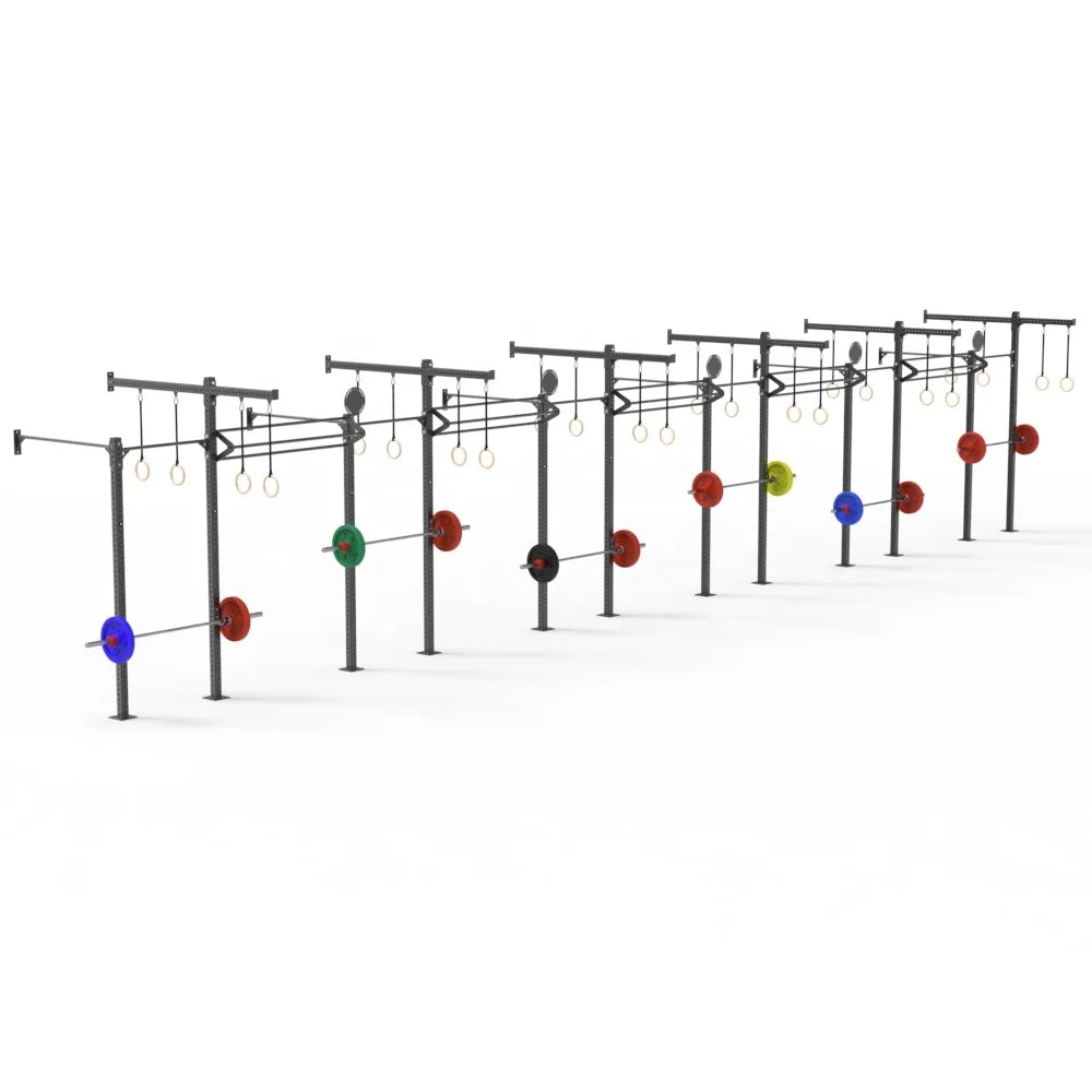 Functional Bodybuilding Trainer Power Station Wall-Mounted Gym Squat Rack Hack-Fitness Gym Equipment