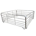 Philippines Weld 8 16 Foot Utility Bull Pen Oval Livestock Cattle Panels 16ft Used Corral Horse Cow Sheep Fence Panels for Sale