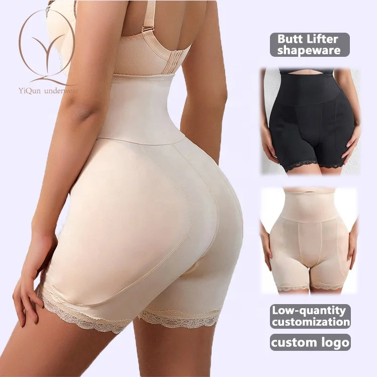 Women Hip Enhancer Thigh Slim Gaine Bbl Avec Fesse Shorts High Waist Hip Padded Enhancer Booty Lifter Panties