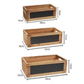 Wholesale Eco-Friendly Handmade Solid Box Wooden Crate Storage Gift Basket