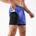 Mens Fitness Apparel Gym Shorts Quick-Drying Breathable Outdoor Running Sports Wear Drawstring Plus Size Workout Mens Shorts