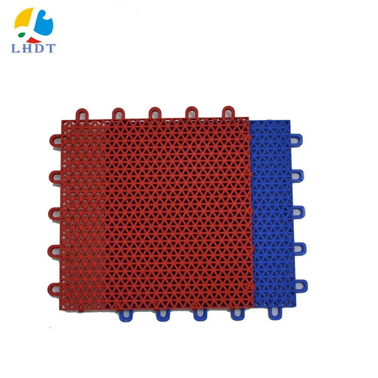 LHDT High Quality Volleyball Rubber Court Flooring Tiles Running Track Mats