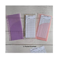 New Arrival Loose Leaf Frosted Clear Custom Double Layer Cash Envelopes Savings System 2 Pocket Page Budget Binder Sleeves A6