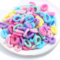 100pcs/Set Girls Colorful Nylon Small Elastic Hair Bands Children Ponytail Holder Scrunchie Headband Kids Hair Accessories