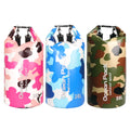 30L Camouflage Waterproof Dry Bag 500D PVC Fabric Heavy Duty Dry Sack for Outdoor Camping Hunting Fishing