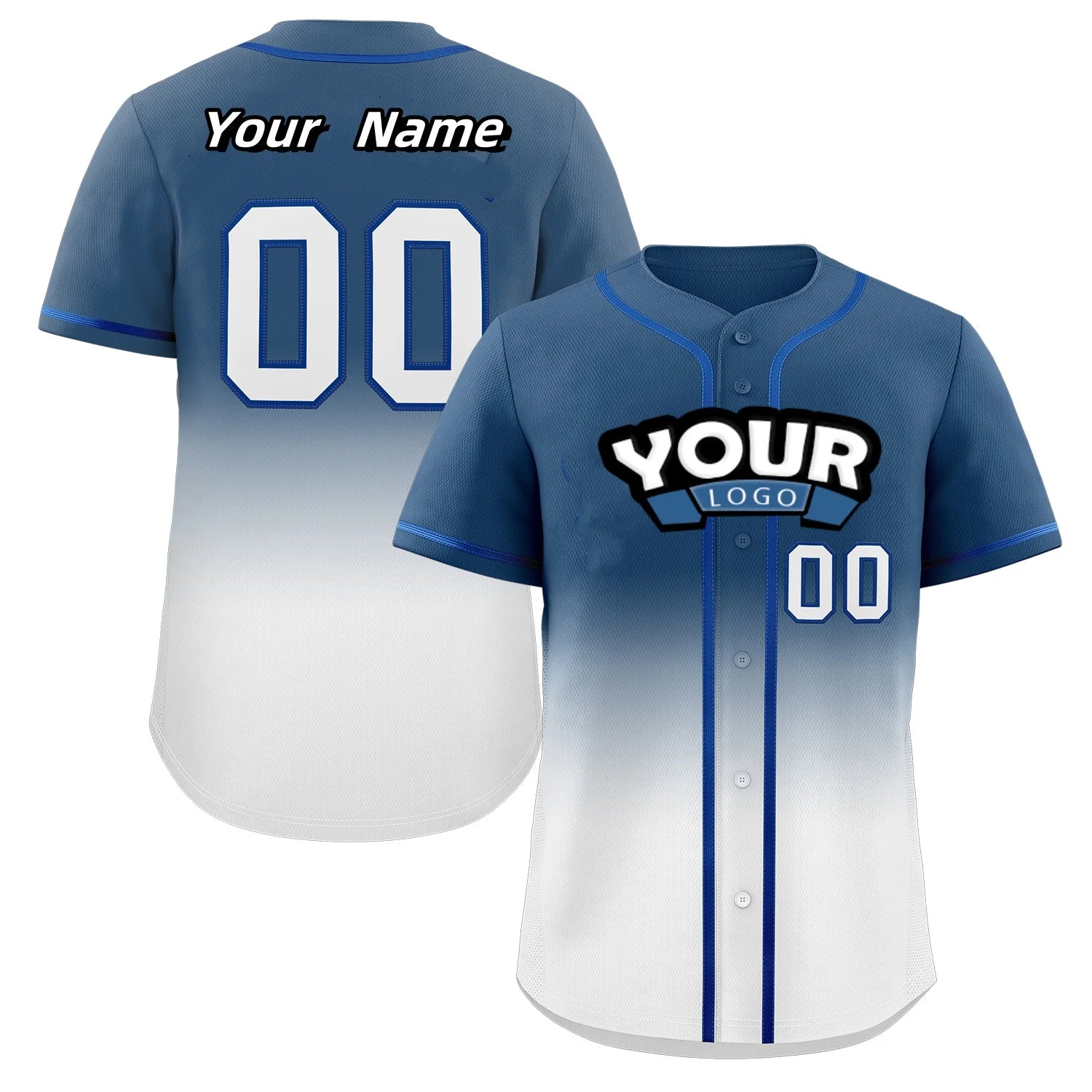 Embroidery Stitched V Neck Angels Sublimation Blank Baseball Shirts Custom Mesh Plain Baseball Jersey Uniform Shirts