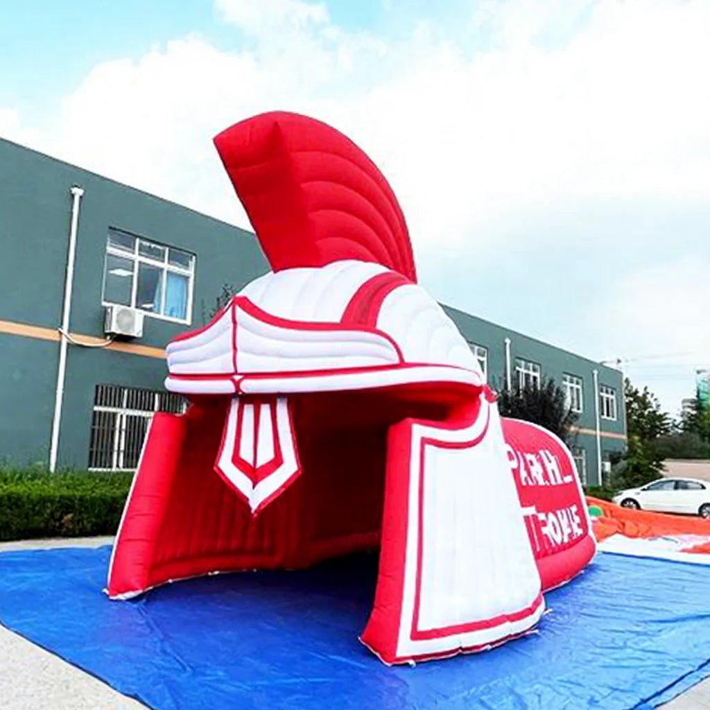 Factory Wholesale Giant Sports Game Inflatable Tunnel Promotional Reusable Custom Inflatable Sparta Tunnel