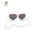 China Fashion Sunglasses Chain Eyeglass Holder Gold Beads Chain