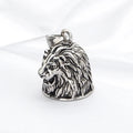 Animal Lion Ride Safely Custom Motorcycle Bells LION GUARDIAN BIKER BELL Motorcycle Guardian Bells