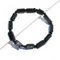 New Arrivals Fashion Jewelry Natural Stone Beads Black Tourmaline Crystal Elastic Bracelet