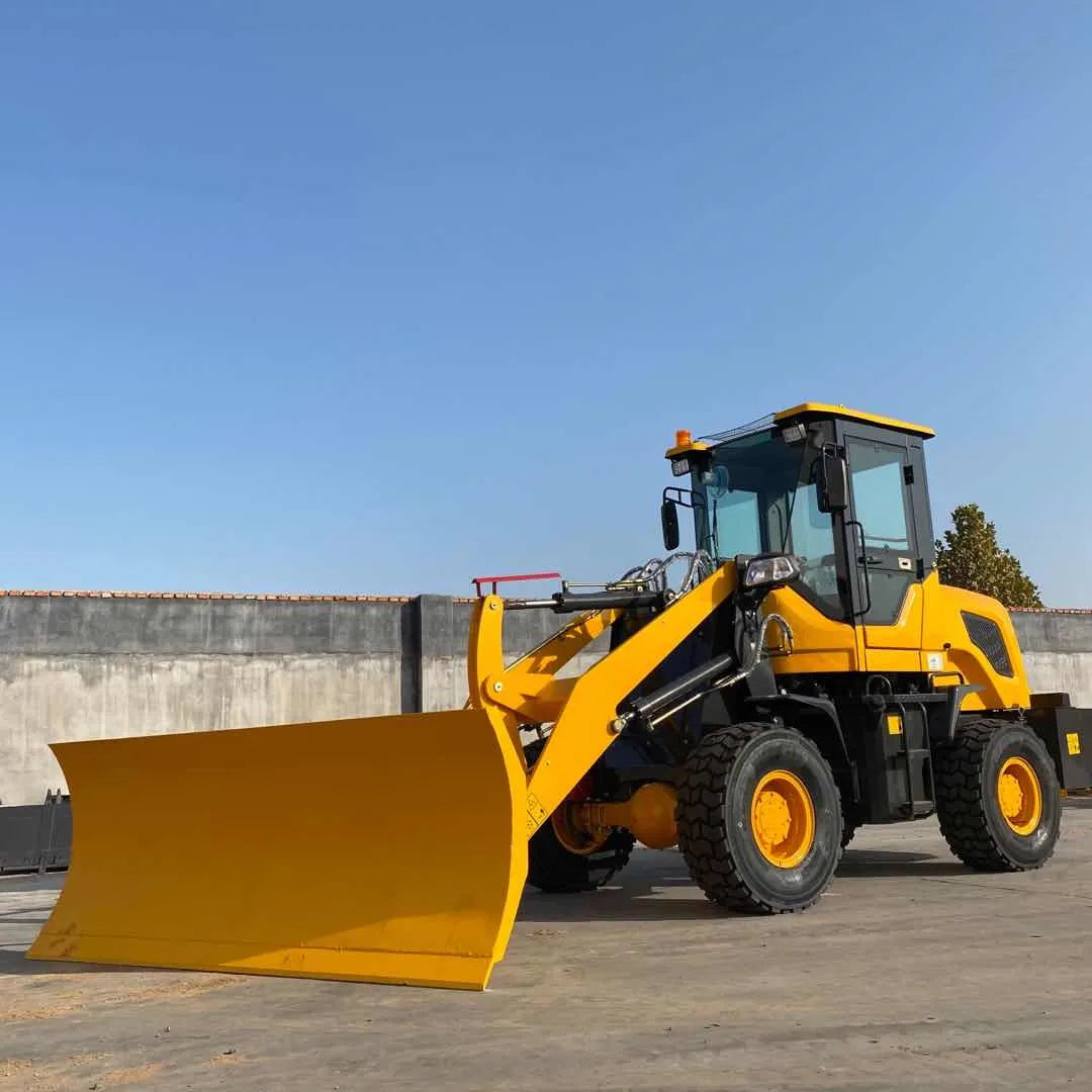 Small Front Wheel Loader China YUNEI Engine 1.8 TON Loading Capacity 50HP CE Certified 0.85m Bucket Capacity High Efficiency