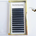 Customer Logo Easy Fan Lash Extensions Silk Bloom Lashes One Second Rapid Blooming Eyelash Extension