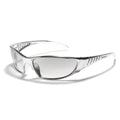 Hot Cyberpunk Futuristic Silver Eyeglass Fashion Y2k Sunglasses Sun Glasses for Women Men Uv400 Gafas De Sol Custom Shades