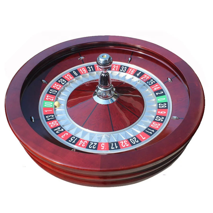 32 Inch Luxury Casino Wooden Roulette Wheel Solid Wooden Roulette Wheel Gambling Deluxe Roulette Wheel