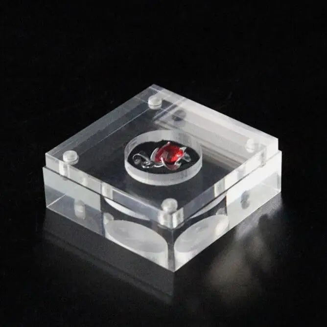 Factory Custom Clear Acrylic Diamond Jewelry Organizer Box