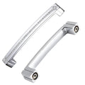 BAOCHUN 6.3 Inch Chrome 160mm Crystal Diamond Drawer Cupboard Door Cabinet Handles for Kitchen