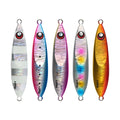 Jiggingpro Slow Blatt R Jig 60g 80g 100g 130g 160g Lead Jigging Lures Fishing Jigs for Bass Saltwater Fishing Lure