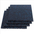 Shock Absorption 15-30mm Strong Rubber Gym Flooring Mat No Smell Gym Rubber Tile