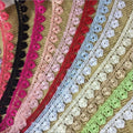Factory Direct High Quality Eco-Friendly Flower Lace Trim Embroidery Guipure Lace Ribbon for Bags