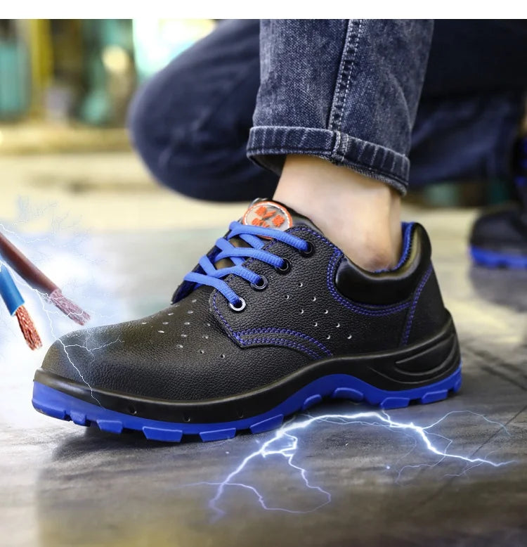 GUYISA 6KV Insulated Work Shoes for Electrician Summer Safety Shoes for Autumn Use