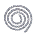 2023 Moissanite Hip Hop Jewelry Moissanite VVS Tennis Necklace Moissanite 925 Silver Hip Hop Jewelry