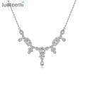 LUOTEEMI the New Listing Lady Statement Diamond Pendant Jewelry Luxe York Chain Wedding Custom Dainty Necklace