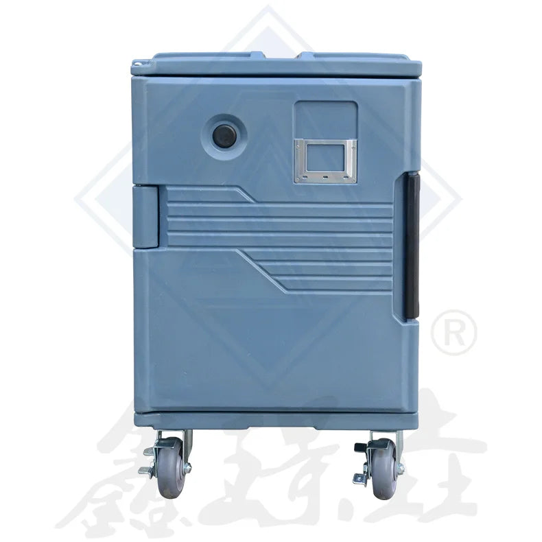Insulated Container Food Pan Carrier Food Warmer with Wheel Without Food Trays