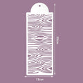 Saffron Laser Cut Wood Texture Templates Multiple Designs Cake Stencil Decoration Floral Star Butterfly Floral Templates