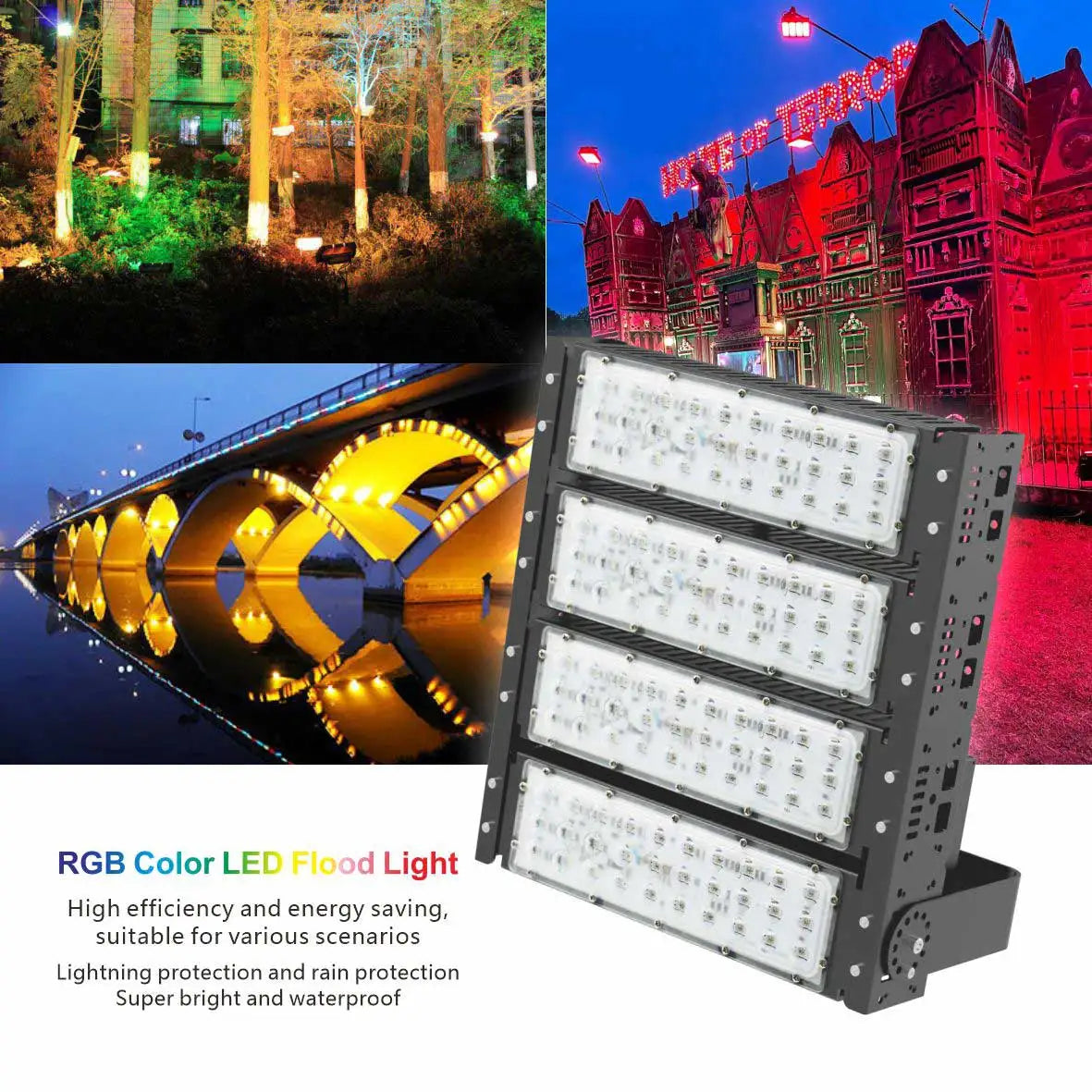 Aglare Dmx Ip65  Waterproof New Design Dmx Rgb 200w Led Flood Light 200w Outdoor Floodlight