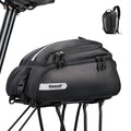 Rhinowalk Bike Rear Rack Bag Bicycle Urban Trunk Carrier Bag Pack Convertible Folding Bike Storage Bag for Travel