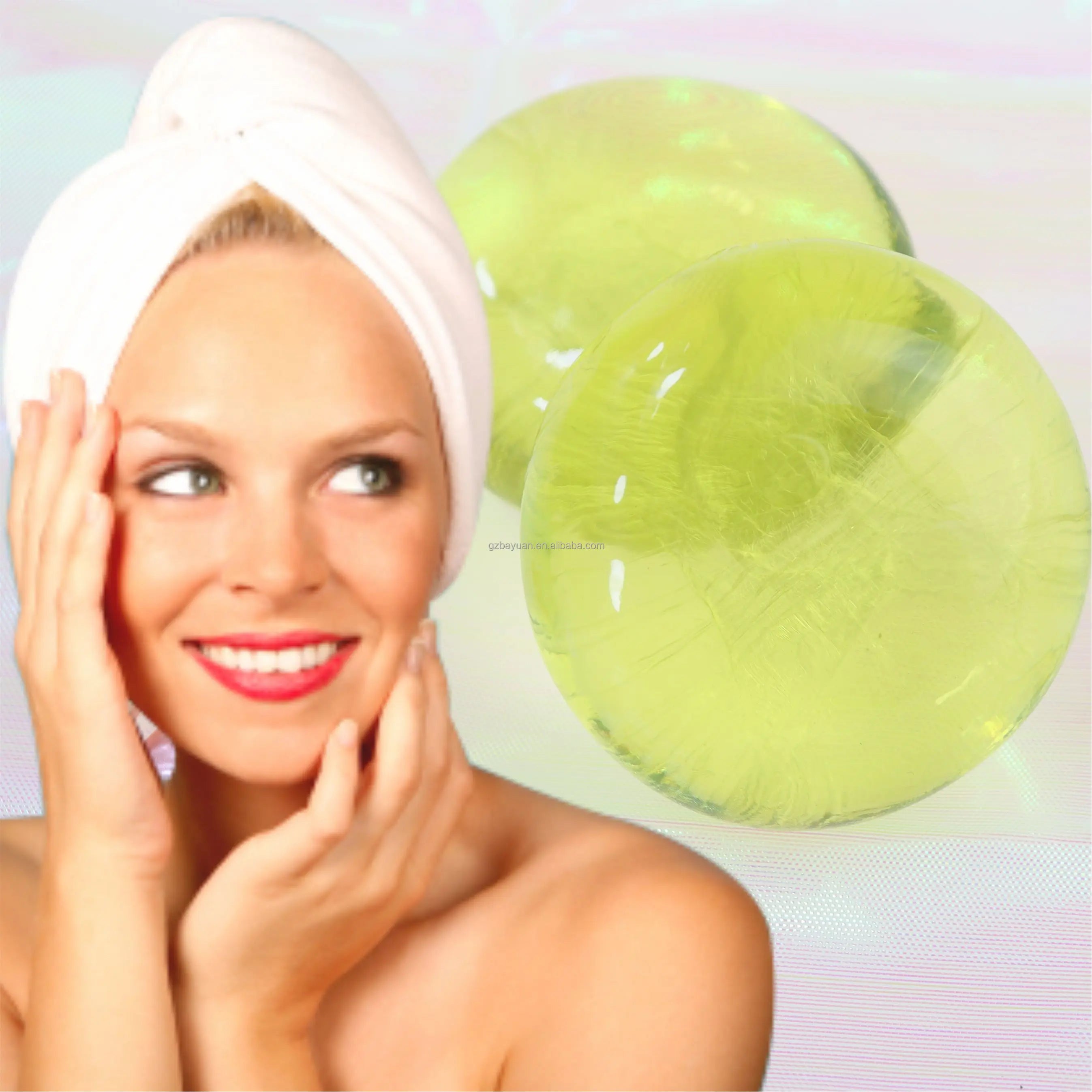 RT Beauty White Skin Care Soap Clear Glod Rose-scented Containing Soap Boxes Anti-allergy Fungal Moisturizing Repair Soap