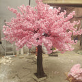 Indoor Outdoor Customized Table Centerpiece White Pink Sakura Artificial Flower Cherry Blossom Tree for Wedding Decor