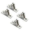 4PCS Stainless Steel 316 Heavy Mirror Polish Deck Hinges Marine Bimini Side Mount Yacht Accessories Hardware for Boat & Yacht