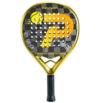 China Factory Custom 18K  Carbon FiberTennis  Paddle Racket 38mm  Head Padel Racket  for Professional