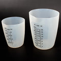 4 Pcs Silicone Measuring Cups Non-stick Mixing Cups Glue Tools Flexible Squeeze and Pour Measuring Cup